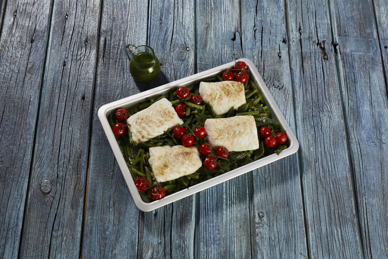 Skrei aus dem Ofen Skrei aus dem Ofen