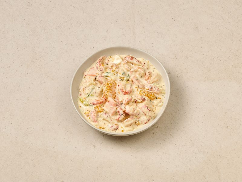 Louisiana-Flusskrebssalat mit Calvados  · 150g