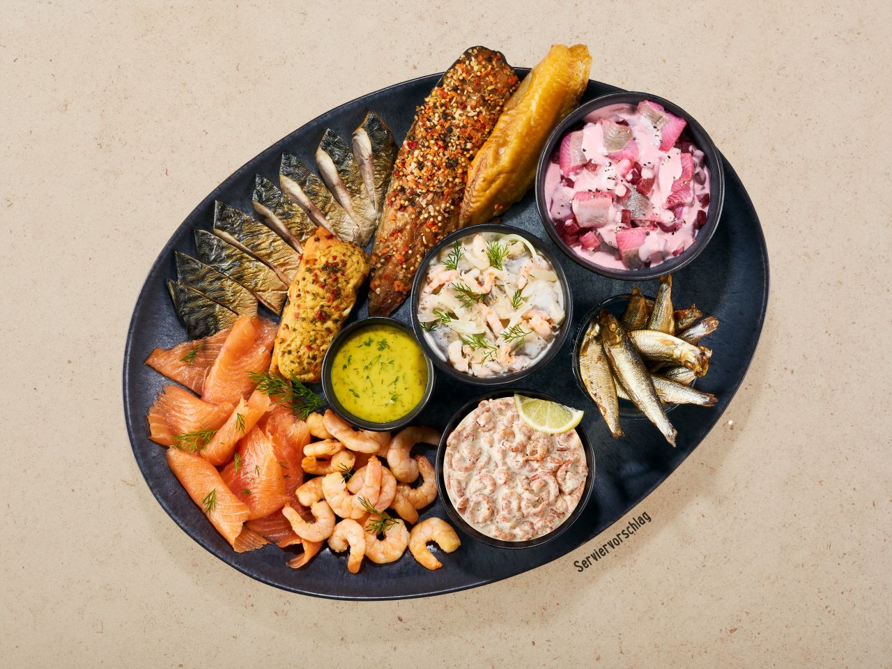 Fischplatte »Nordisch«