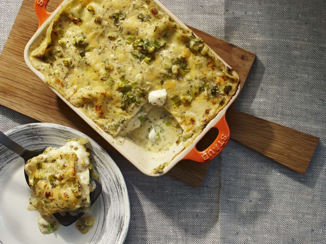 Lasagne mit Schellfisch