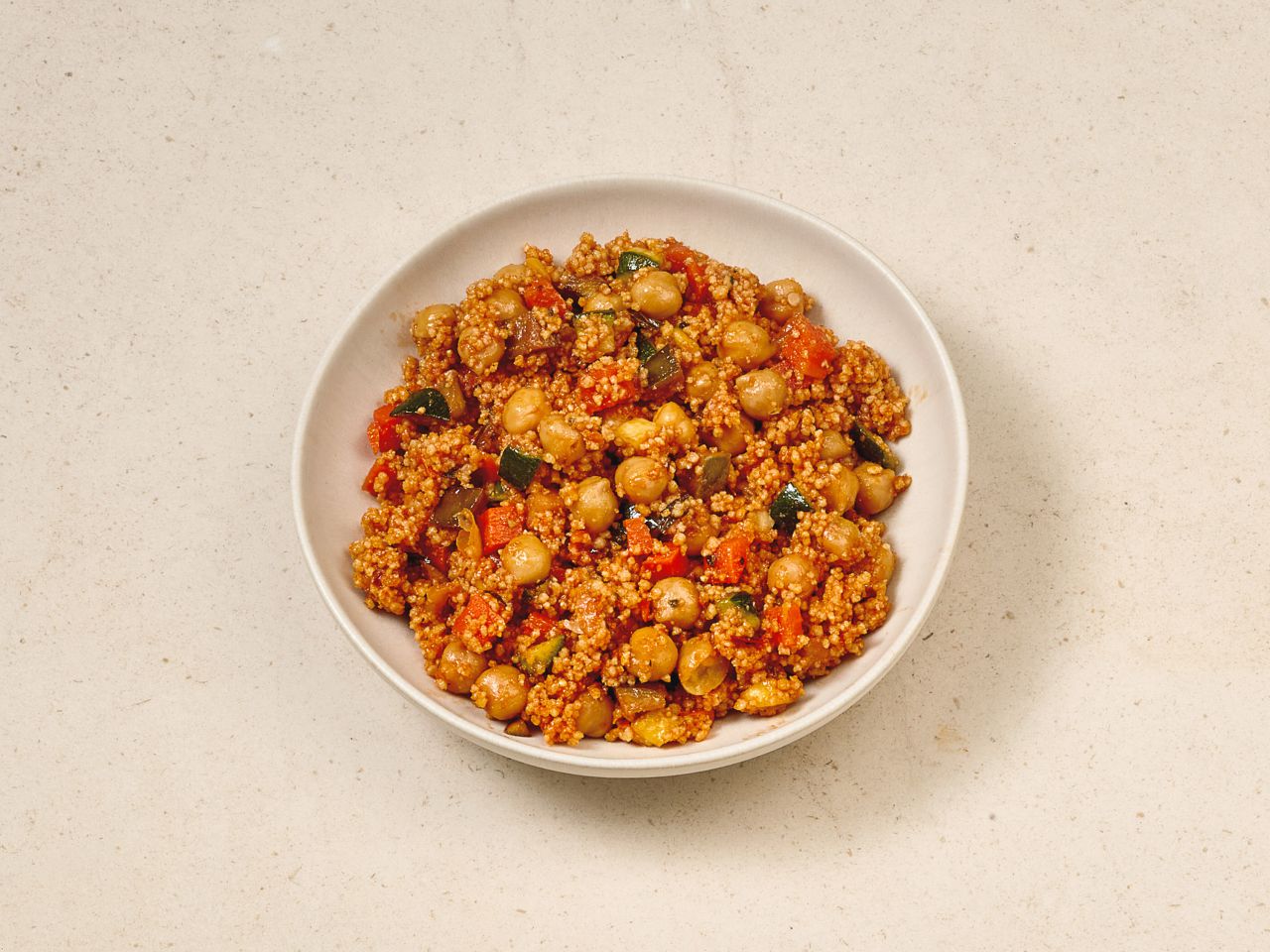 Orientalischer Couscous-Kichererbsen-Salat · 400g Orientalischer Couscous-Kichererbsen-Salat · 400g