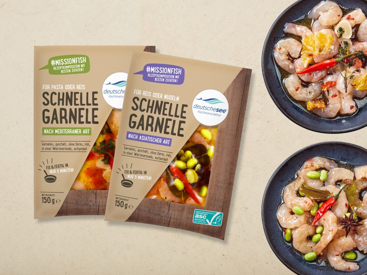 Probier-Bundle »Schnelle Garnele« Probier-Bundle »Schnelle Garnele«