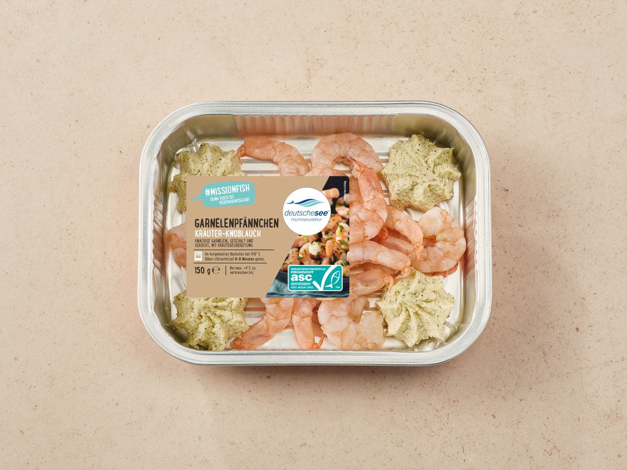 Garnelenpfännchen »Knoblauch«