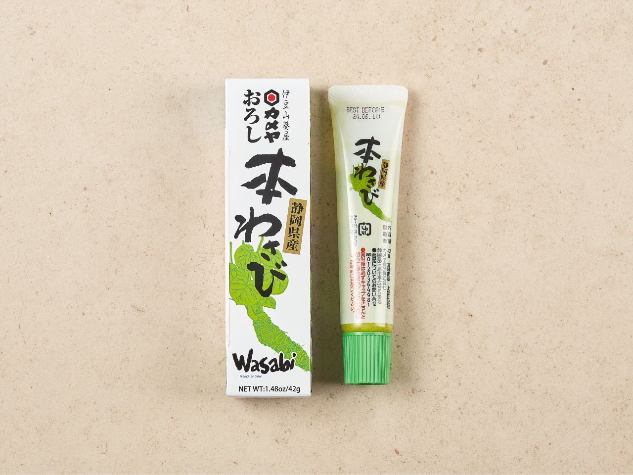 Hon Wasabi Paste aus echtem Wasabi