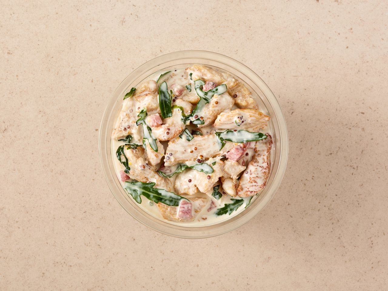 Hähnchenbrust in Caesar-Dressing · 400g Hähnchenbrust in Caesar-Dressing · 400g