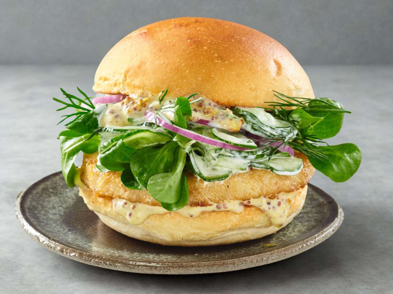 Nordischer Kabeljau-Burger  Nordischer Kabeljau-Burger