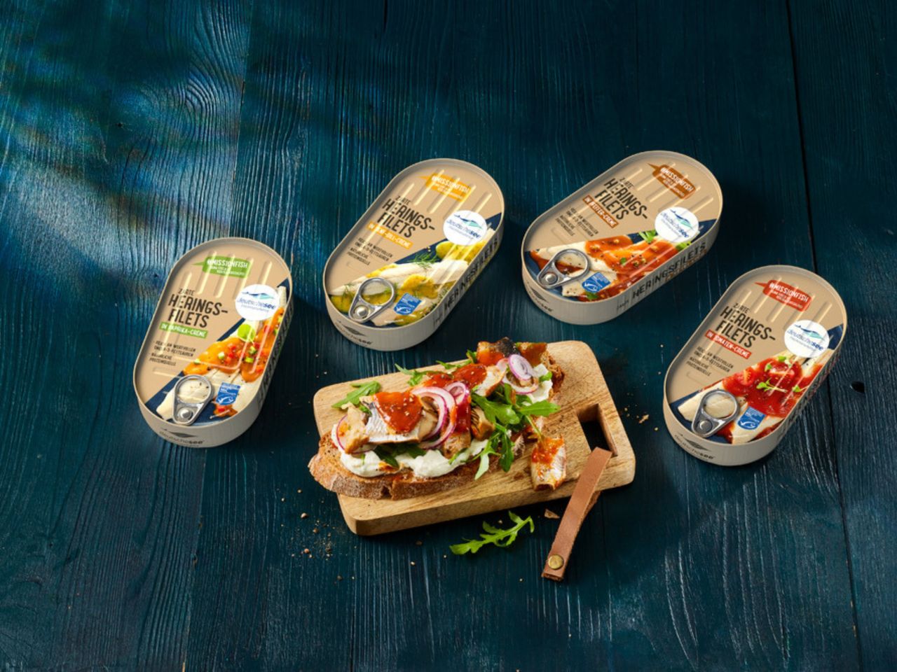 Heringsfilets in Selbstbedienung Heringsfilets in Selbstbedienung