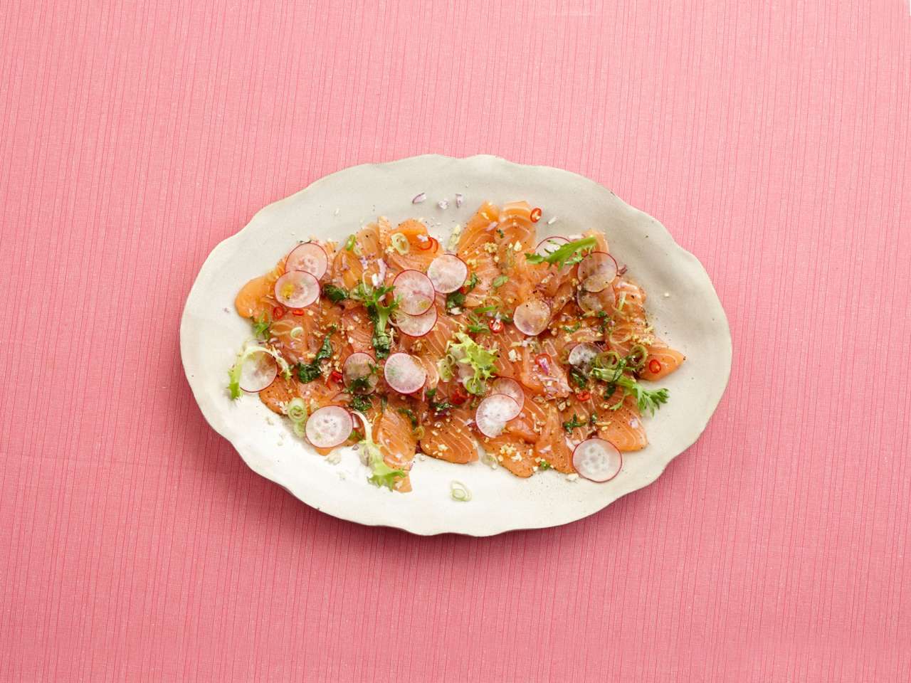Rezept: Asiatisches Lachs-Carpaccio