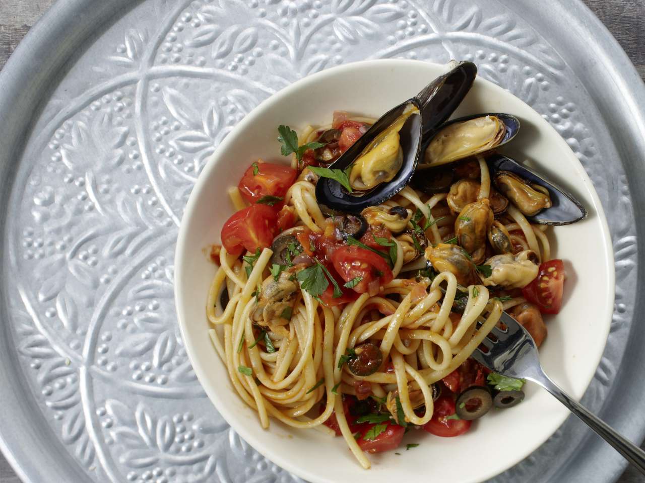 Rezept: Miesmuscheln italienisch Rezept: Miesmuscheln italienisch