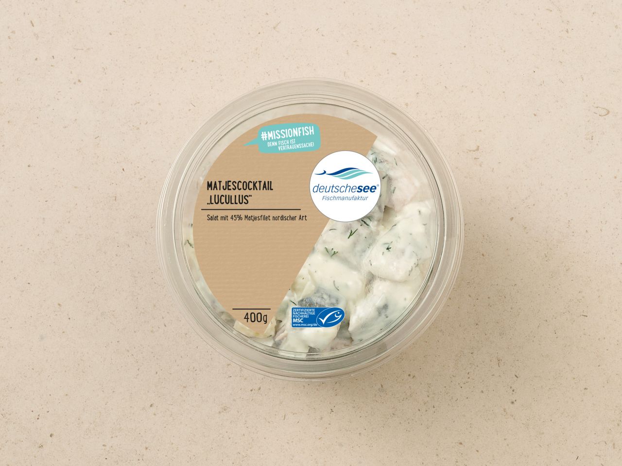 Matjescocktail Lucullus · 400g Matjescocktail Lucullus · 400g