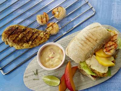 Fischburger „Surf & Turf“ Fischburger „Surf & Turf“