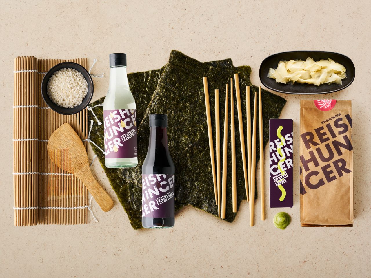 Reishunger · Sushi Einsteiger Box Reishunger · Sushi Einsteiger Box
