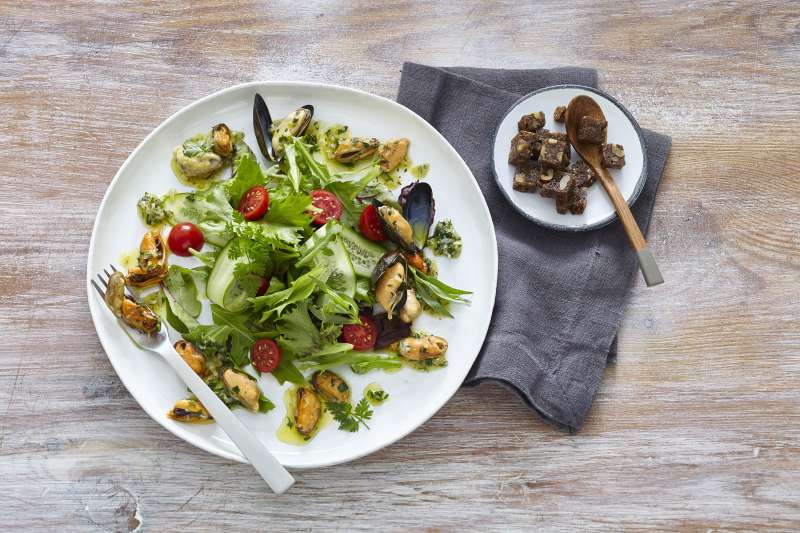 Miesmuschelsalat Miesmuschelsalat