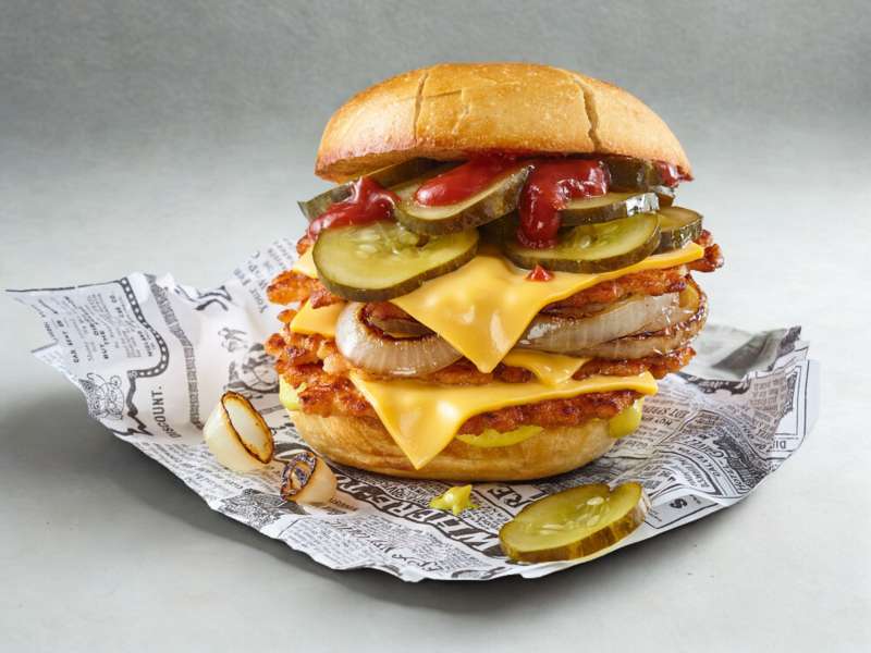 Lachs-Smashed-Burger 