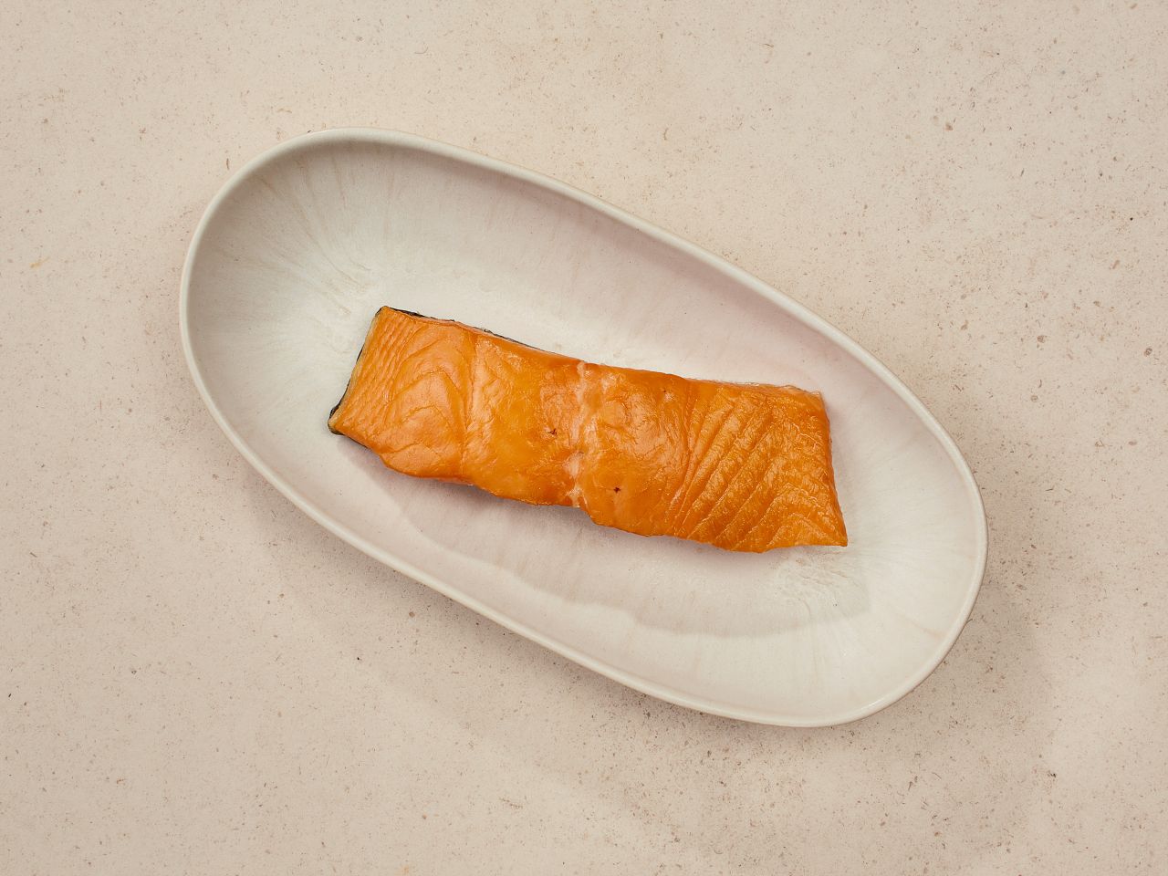 Lachsstremel heißgeräuchert