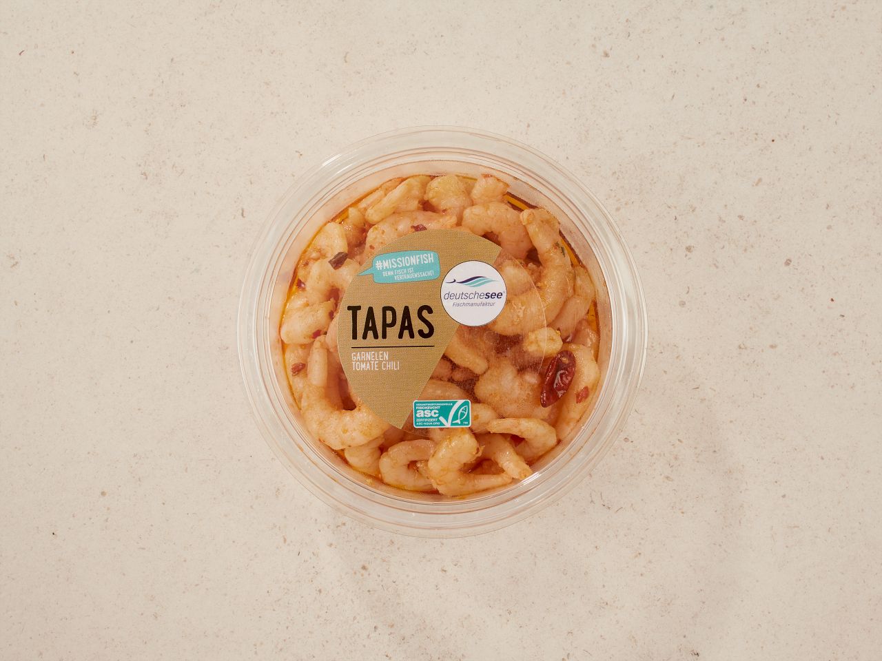 Tapas »Garnelen Tomate Chili« Tapas »Garnelen Tomate Chili«