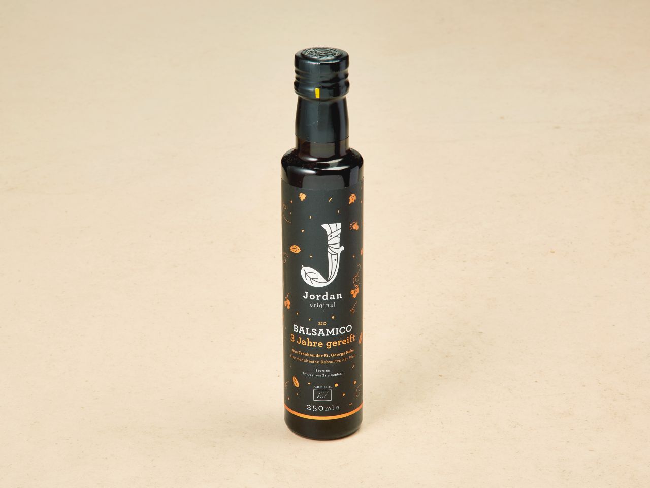 Bio-Balsamico · 3 Jahre gereift · Jordan Bio-Balsamico · 3 Jahre gereift · Jordan