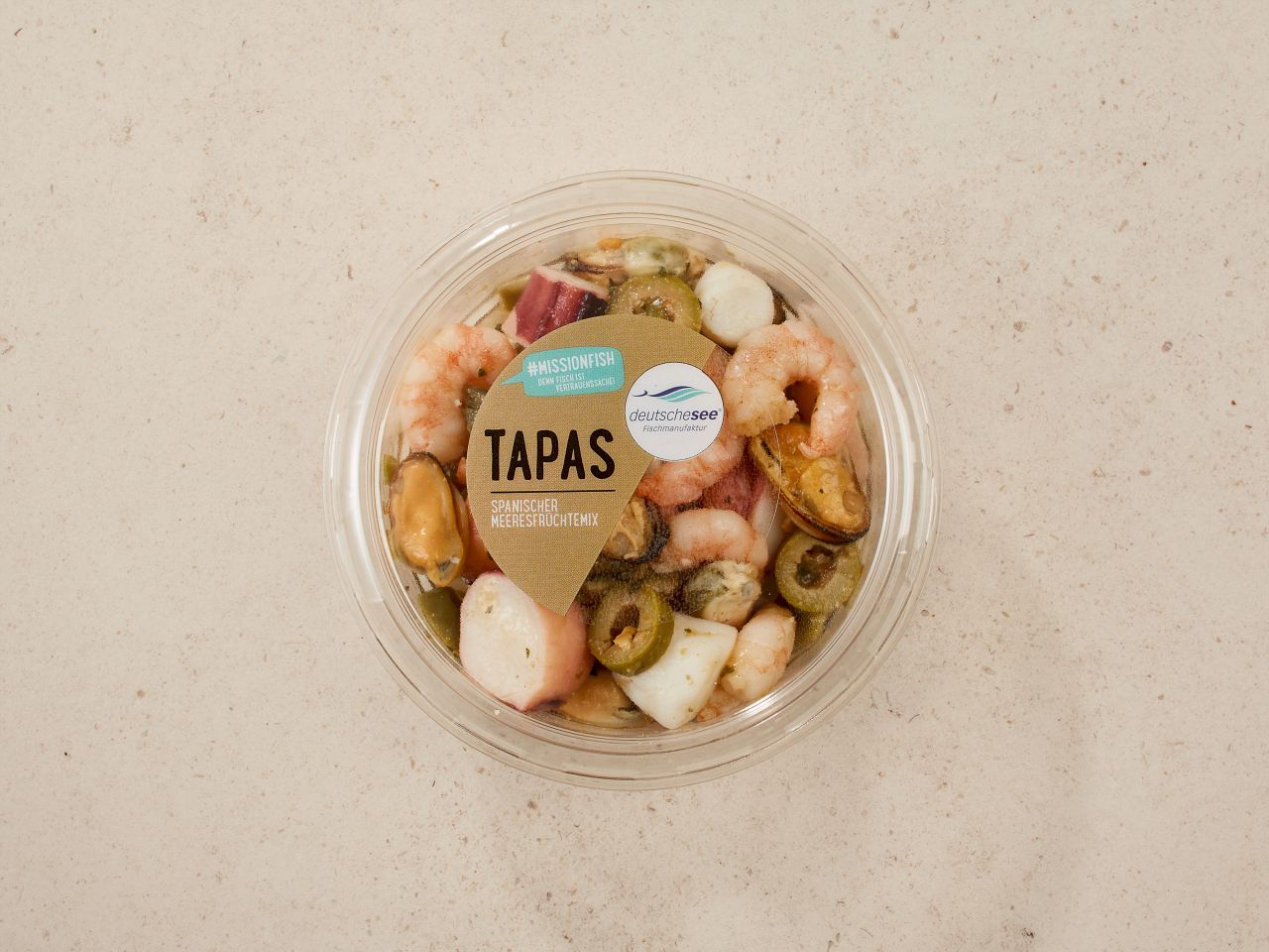 Tapas »Spanischer Meeresfrüchtemix« Tapas »Spanischer Meeresfrüchtemix«