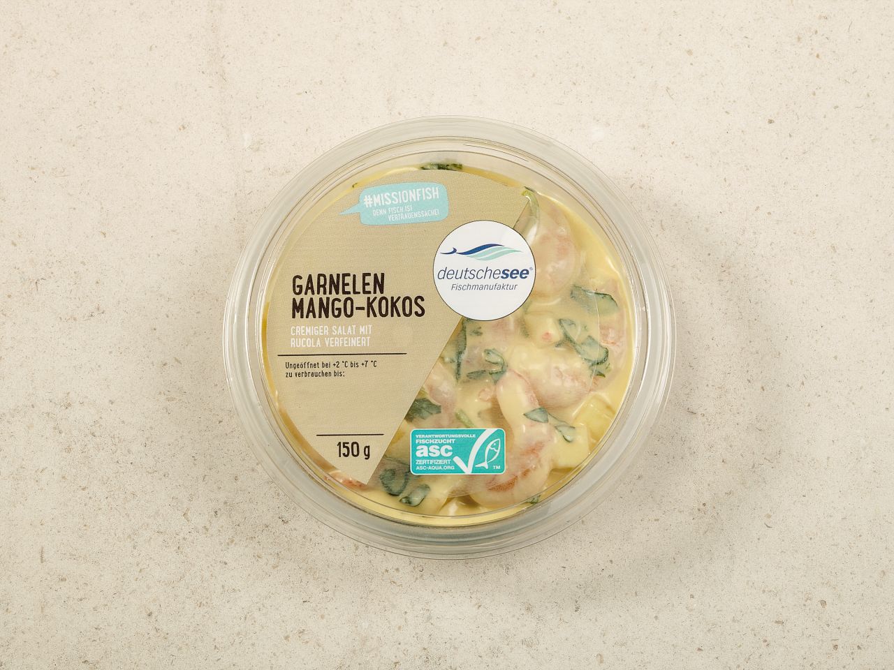 Garnelen Mango-Kokos · 150g