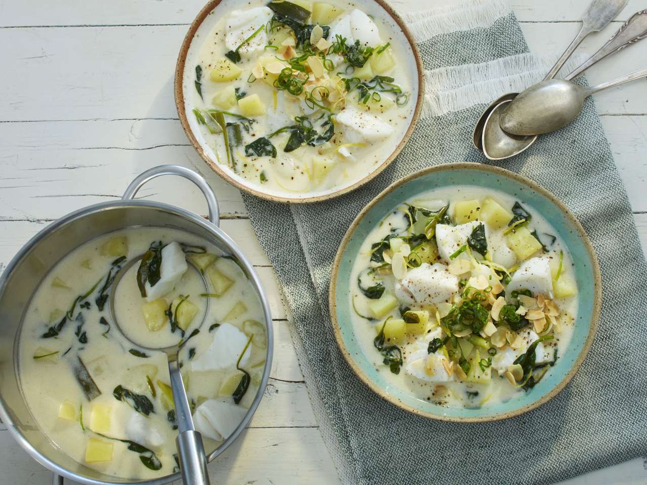 One Pot mit Kabeljau One Pot mit Kabeljau