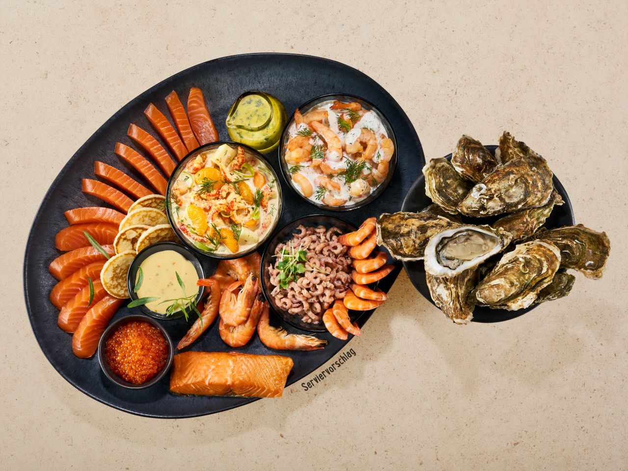 Fischplatte »Deluxe« Fischplatte »Deluxe«