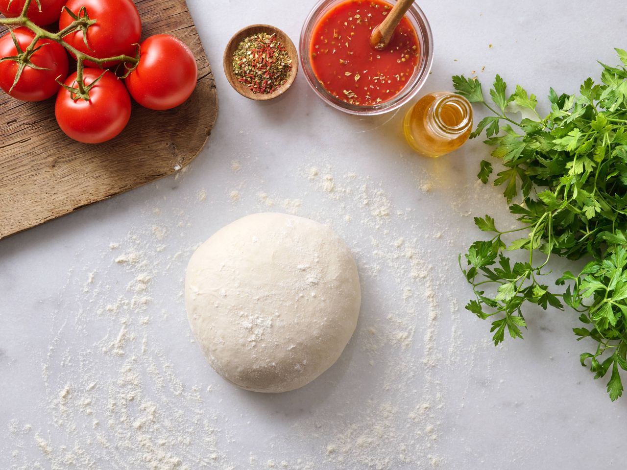 Freda Pizza-Teiglinge »Teichners« · 4 Stück · handgeformt Freda Pizza-Teiglinge »Teichners« · 4 Stück · handgeformt