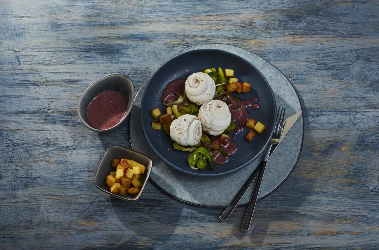 Rezept: Gedämpfte Seezungenröllchen