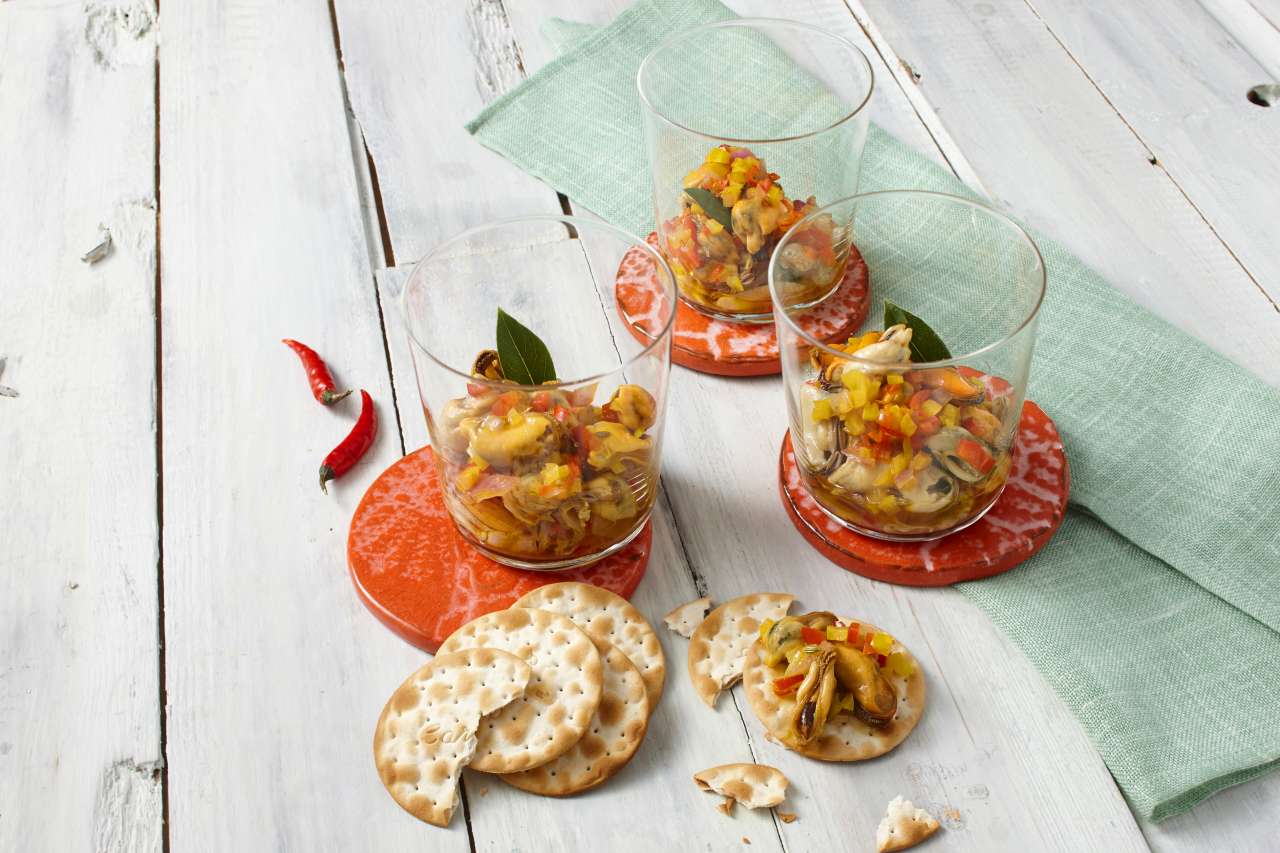 Rezept: Feurige Miesmuscheln