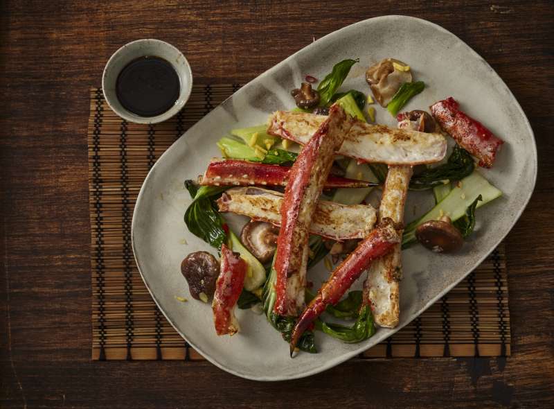 Königskrabbe asia style