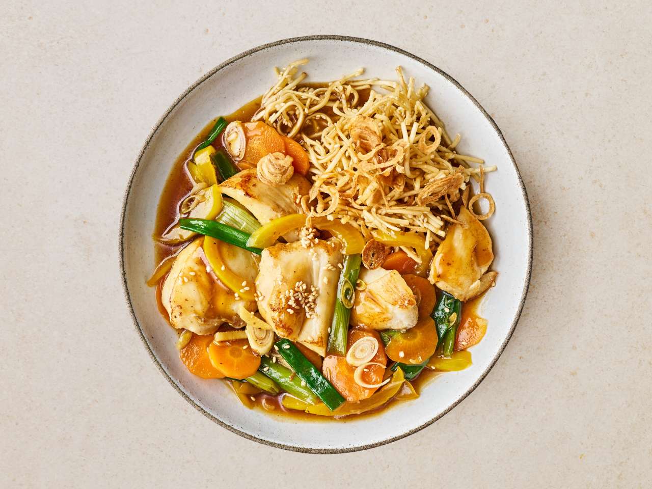 Lemon Seeteufel Teriyaki Lemon Seeteufel Teriyaki