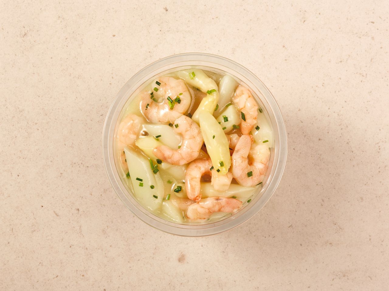 Spargel-Garnelen-Salat mit Zitronenmarinade · 400g