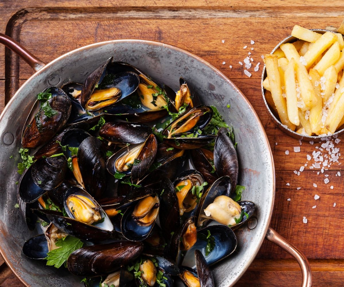 Miesmuscheln Miesmuscheln