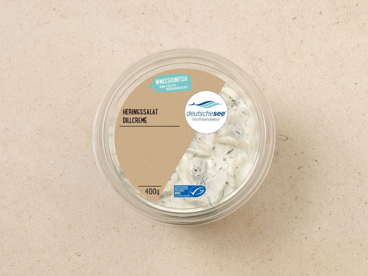 Heringssalat Dillcreme · 400g