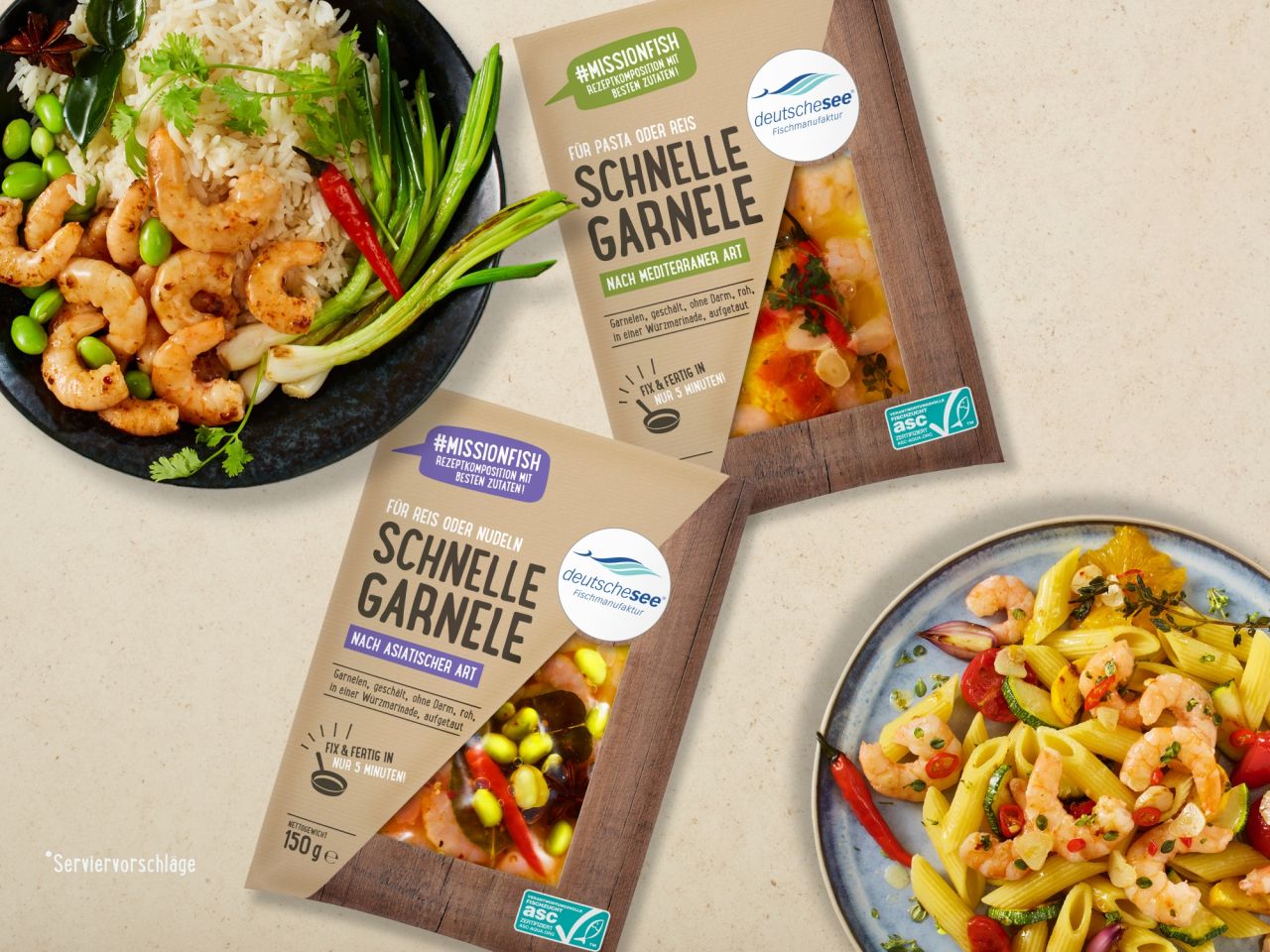 Probier-Bundle »Schnelle Garnele« Probier-Bundle »Schnelle Garnele«