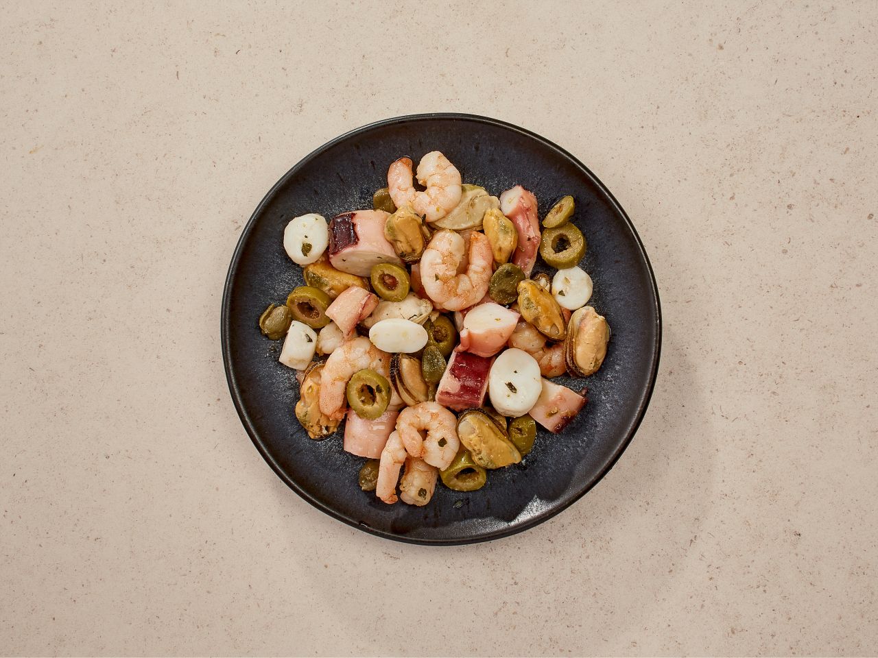 Tapas »Spanischer Meeresfrüchtemix« Tapas »Spanischer Meeresfrüchtemix«