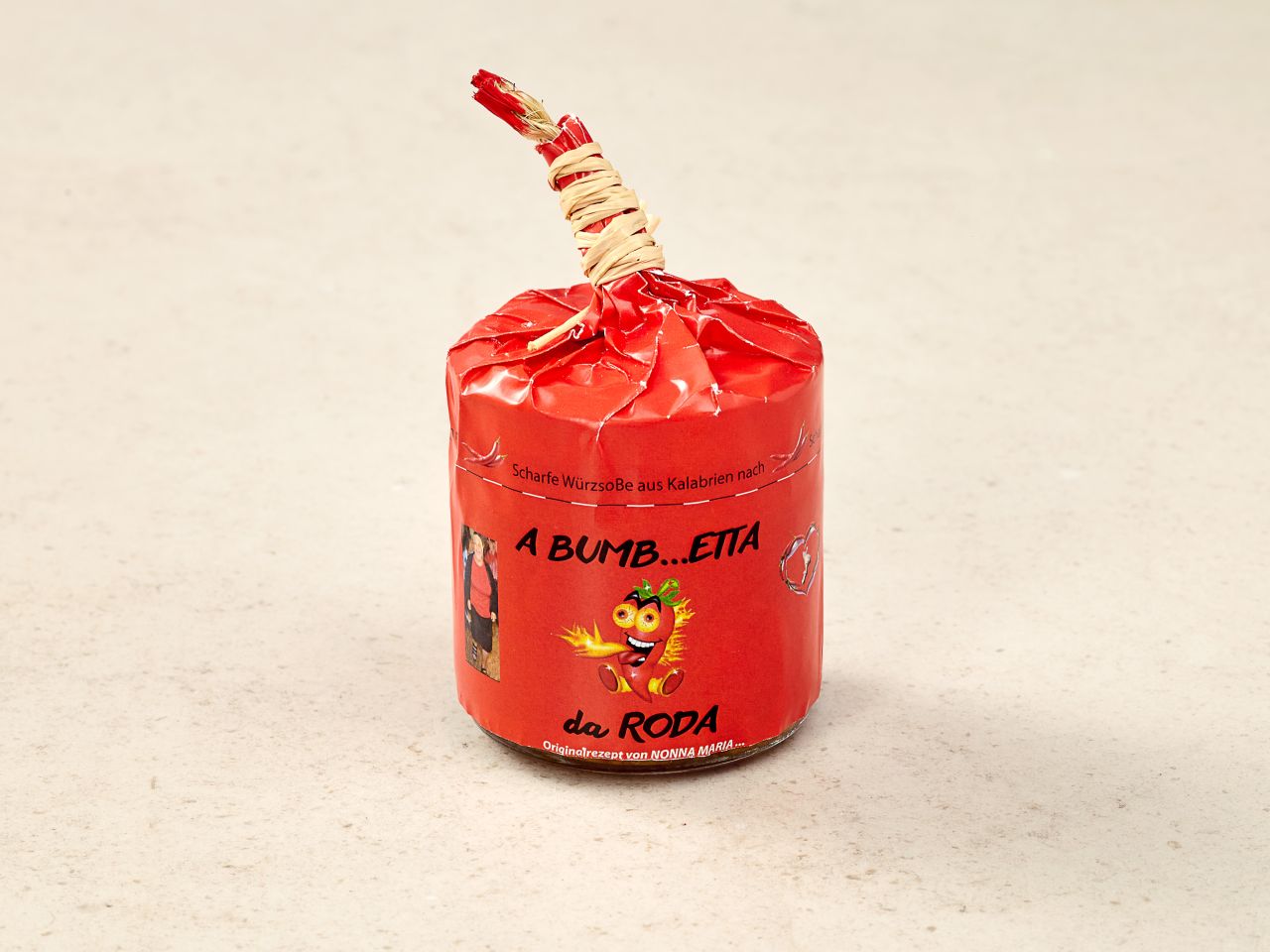 Würzsauce »Bombetta« ·  Nach kalabrischem Familienrezept  Würzsauce »Bombetta« ·  Nach kalabrischem Familienrezept