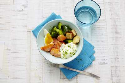 Brunch-Bowl mit Stremellachs