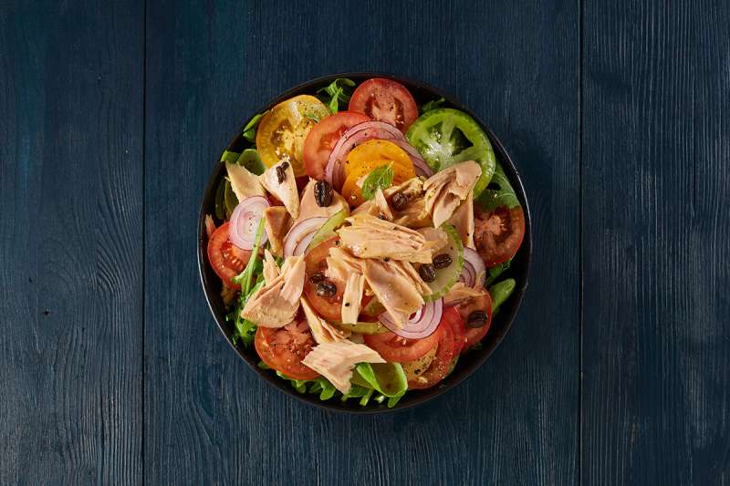 Thunfischsalat mit Kaffee-Dressing