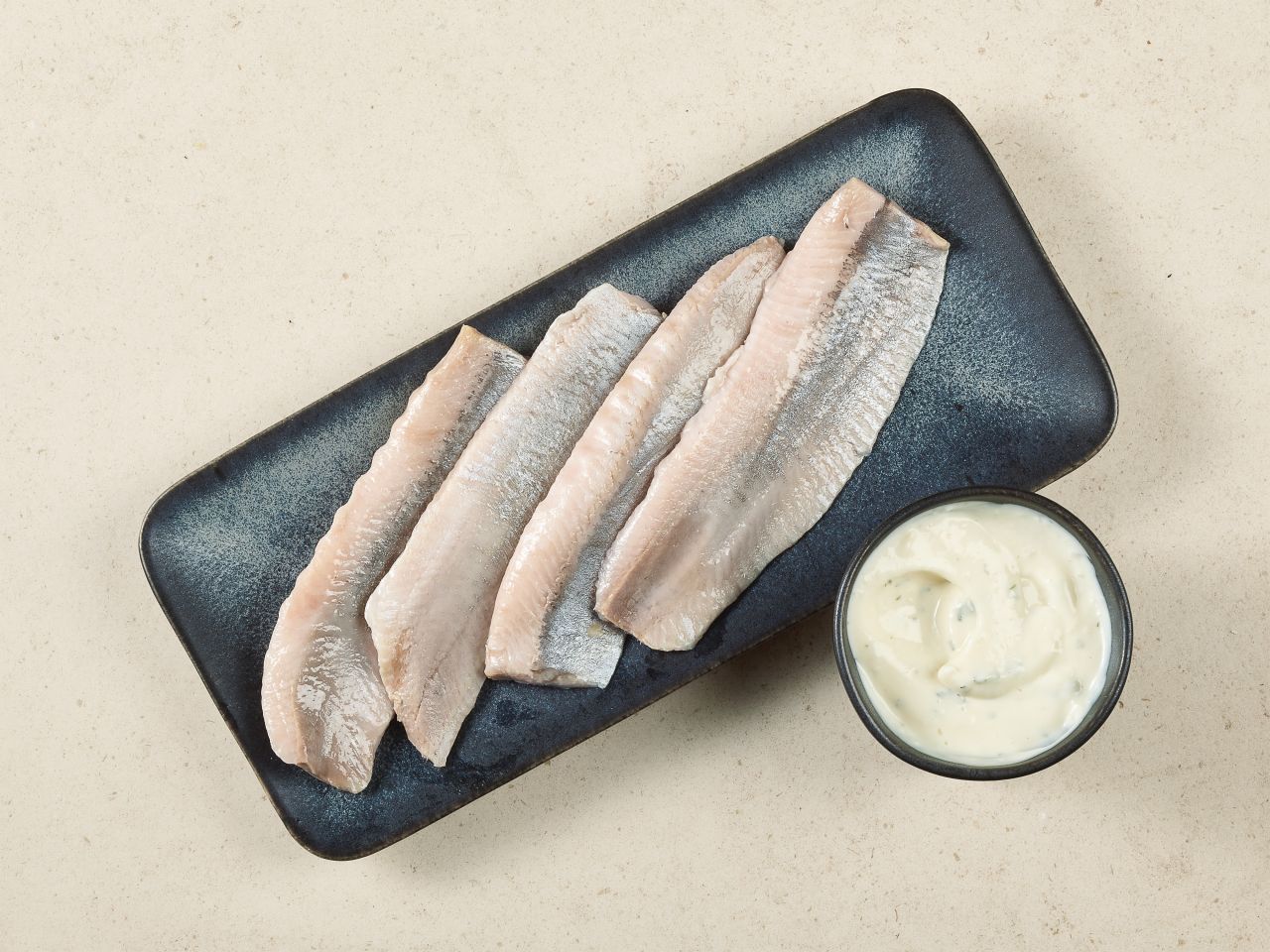 Matjesfilets nordischer Art mit Sauce Sylter Art