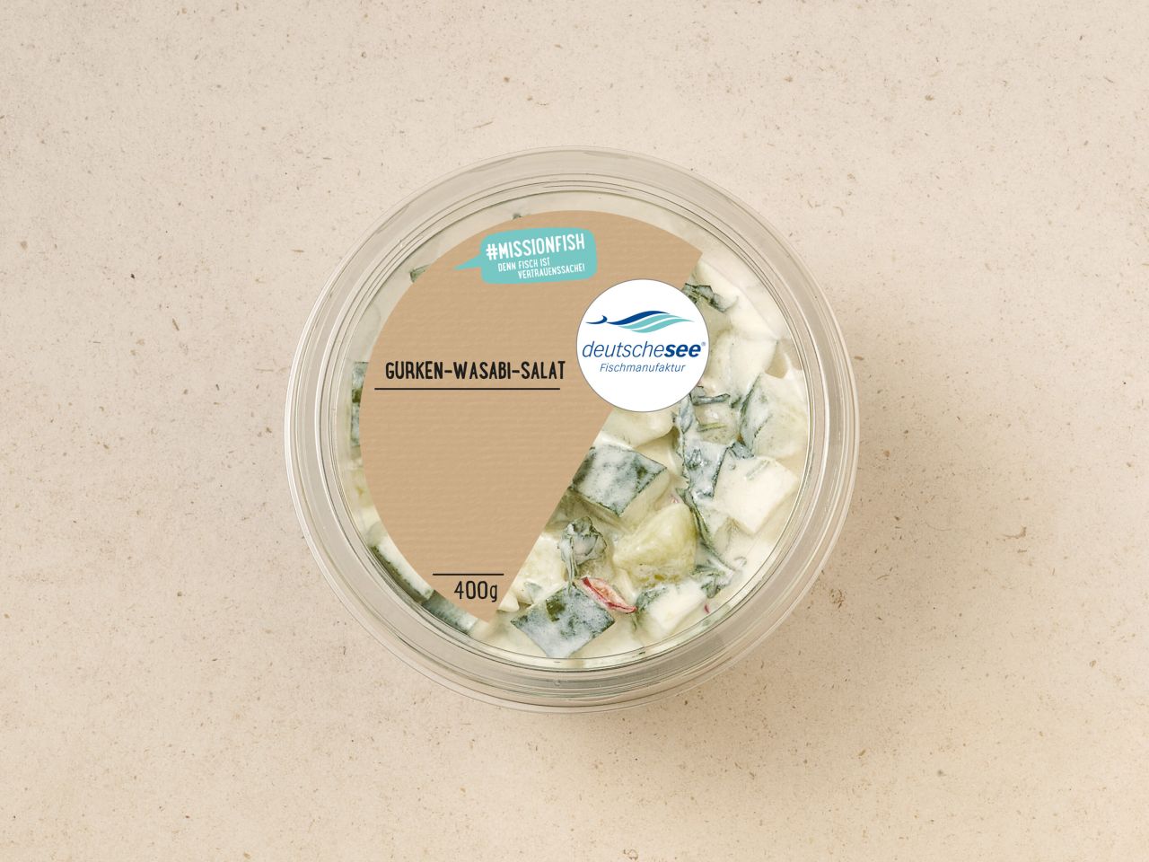 Gurken-Wasabi-Salat · 400g