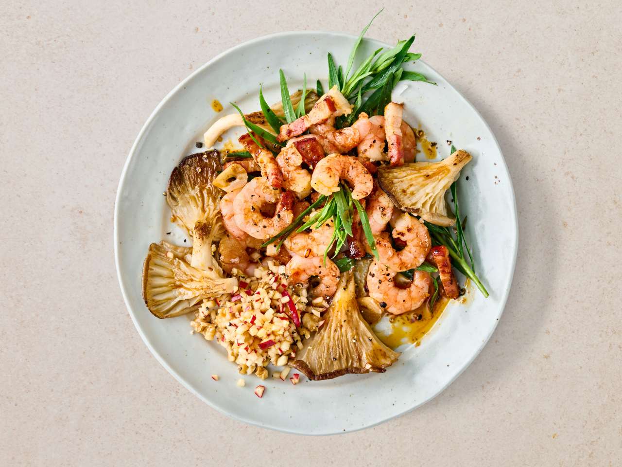 Garnelen in Chili-Marinade