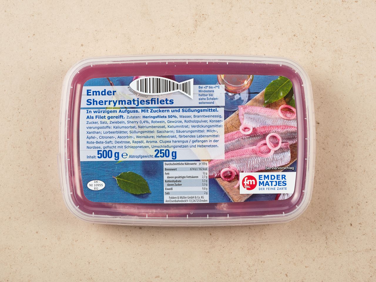 Emder Sherrymatjesfilets