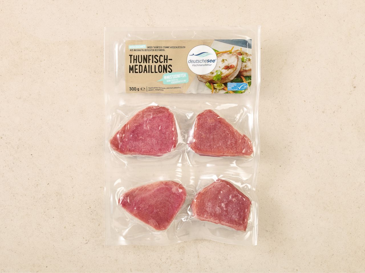 Thunfisch-Medaillons