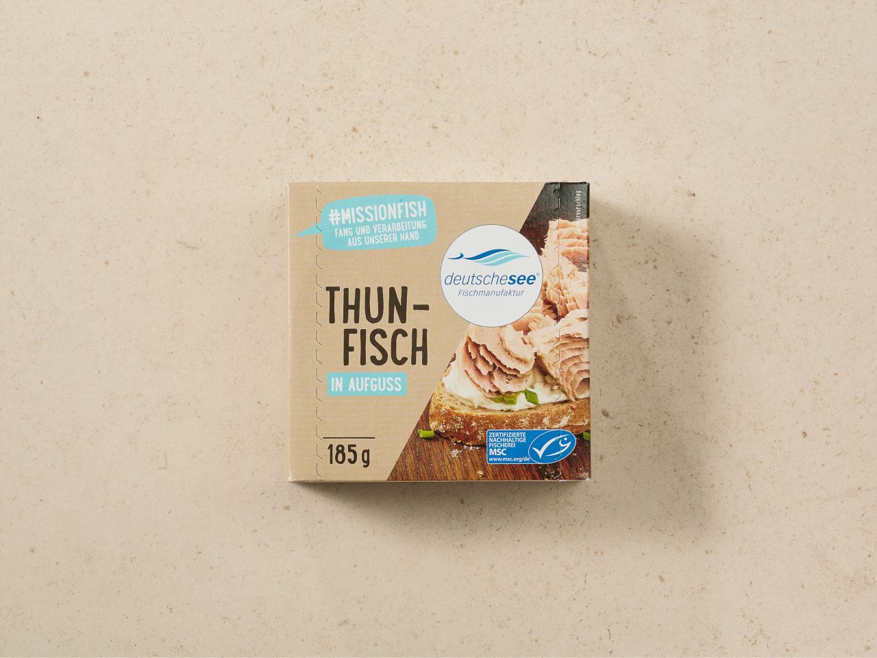 Deutsche See »Thunfisch in Aufguss« · 185g Deutsche See »Thunfisch in Aufguss« · 185g