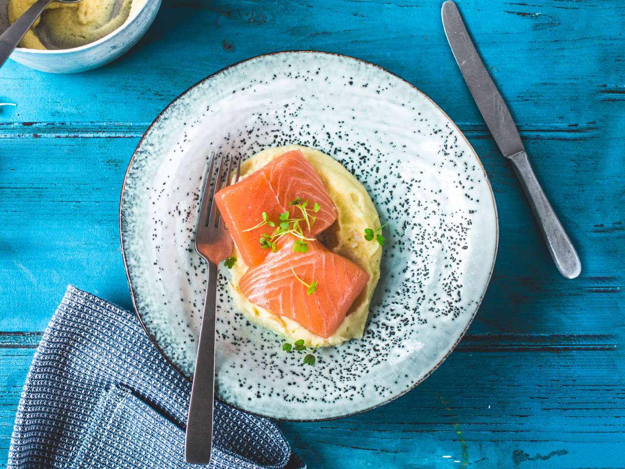 Rezept: Confierter Lachs