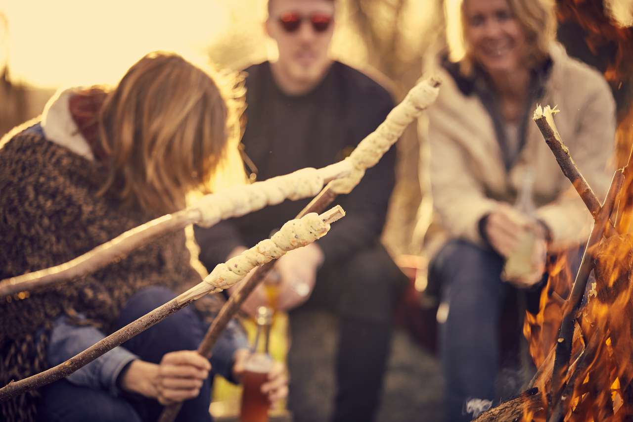 Rezept: Stockbrot mit Garnelen Rezept: Stockbrot mit Garnelen