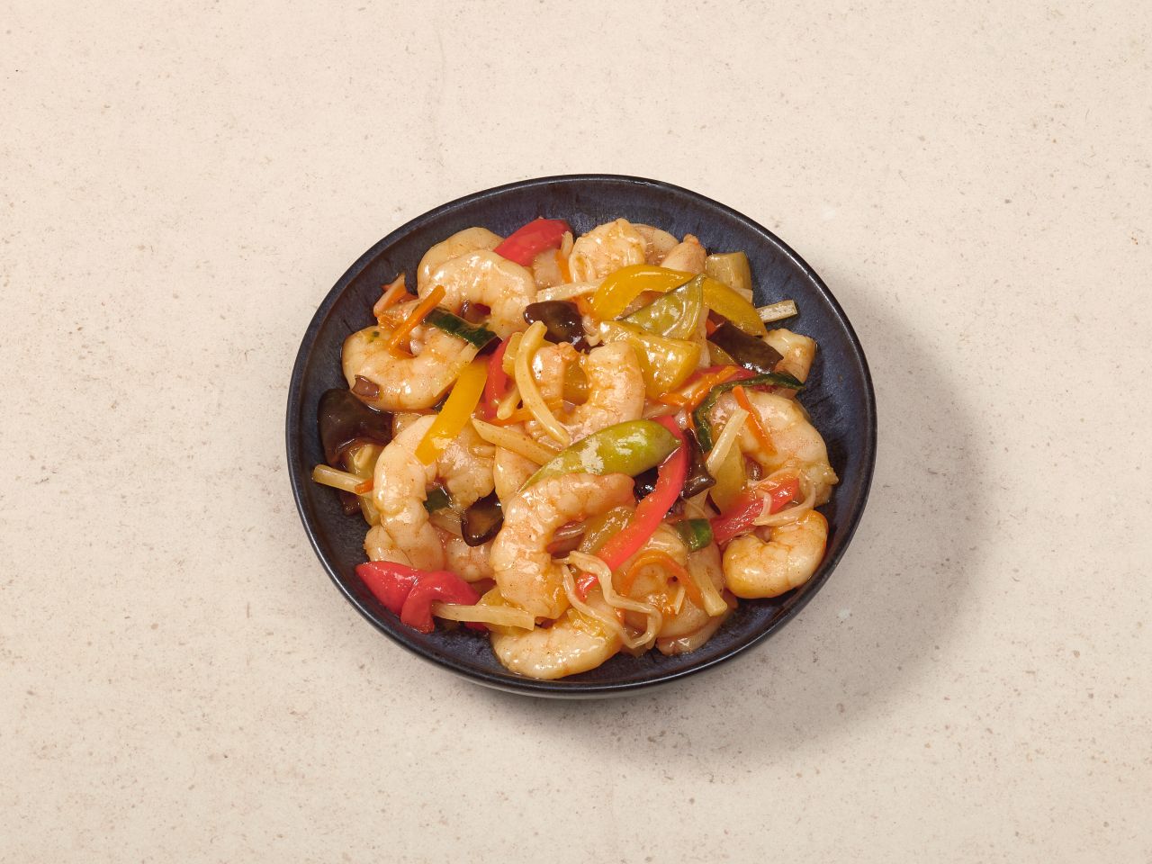 Asia-Salat mit Garnelen · 400g Asia-Salat mit Garnelen · 400g