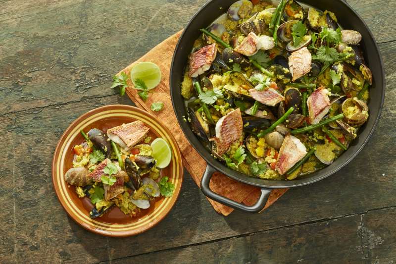 Afrikanische Paella Afrikanische Paella