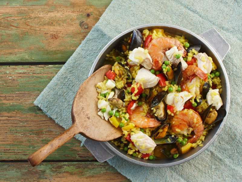 Fischpaella